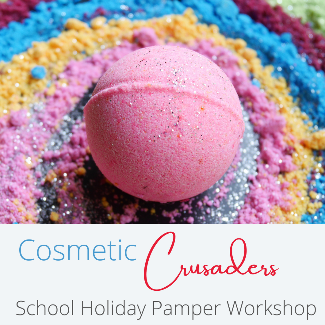 Cosmetic Crusaders School Holiday Workshop- Tue 23rd Jan 2024
