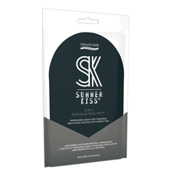 NATURAL LOOK SUMMER KISS 2 IN 1 EXFOLIATOR MITT