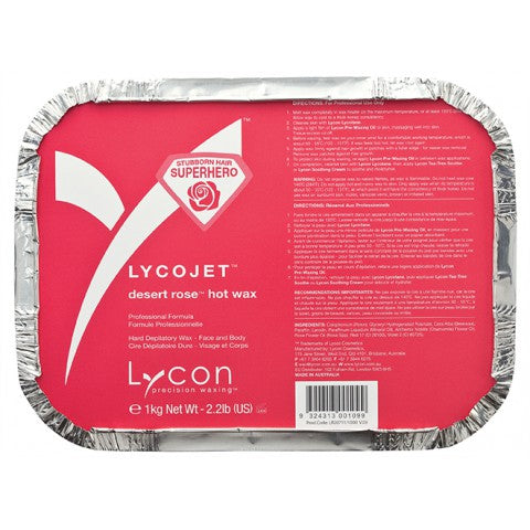 LYCON LYCOJET DESERT ROSE HOT WAX 1KG