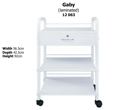 GABY TROLLEY WHITE