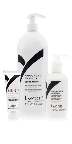 LYCON Coconut & Vanilla Hand & Body Lotion