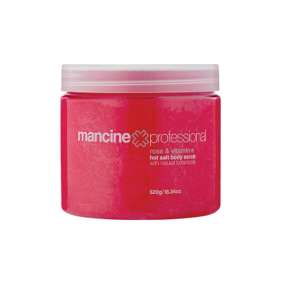 MANCINE ROSE & VITAMIN E HOT SALT SCRUB