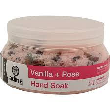 ADINA Vanilla and Rose Hand Soak