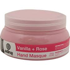 ADINA Vanilla and Rose Hand Masque
