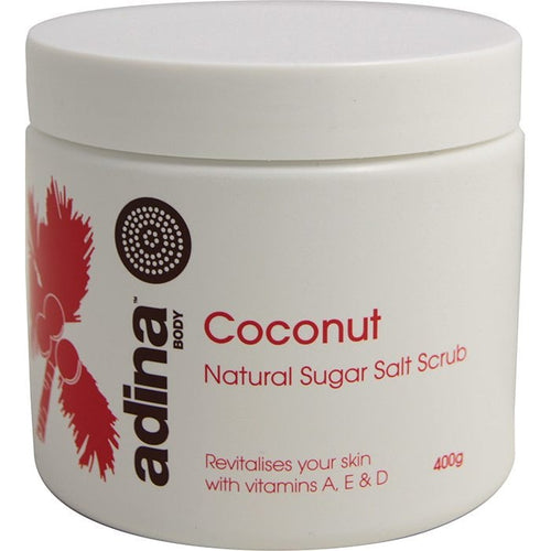 ADINA Coconut Natural Sugar Salt Scrub 400g