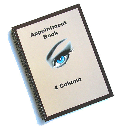 FANOLA 4 Column Appointment Book