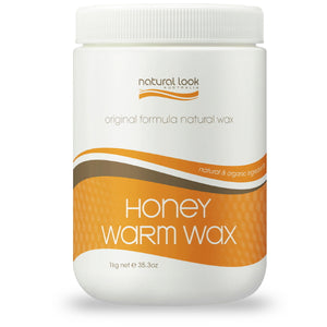 NATURAL LOOK Honey Warm Wax Strip Wax 1kg