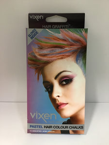 VIXEN Hair Graffiti Pastel Hair Colour Chalks