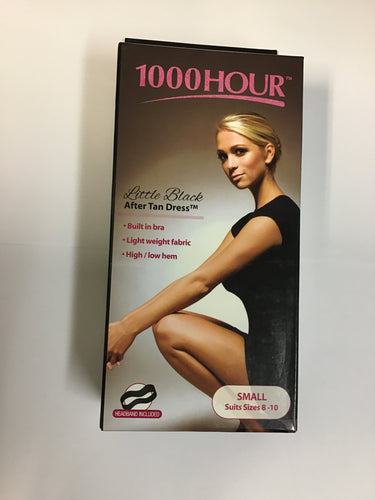 1000 HOUR LITTLE BLACK TAN DRESS