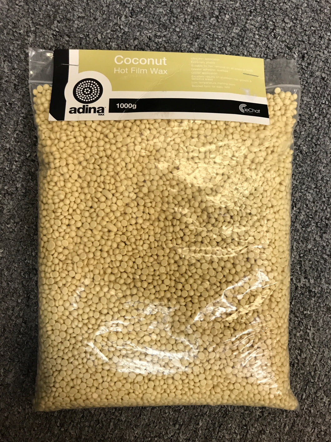 ADINA Coconut Hot Film Wax 1000g