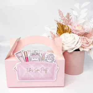 Personalised Pamper Party Favour Box
