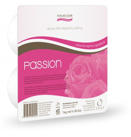 NATURAL LOOK Passion Hot Wax 1kg