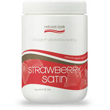 NATURAL LOOK Strawberry Satin Strip Wax 1kg
