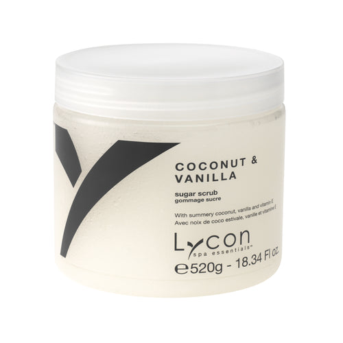 LYCON COCONUT & VANILLA SUGAR SCRUB 520GM