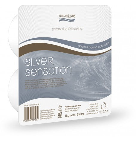 NATURAL LOOK Silver Sensation Hot Wax 1kg