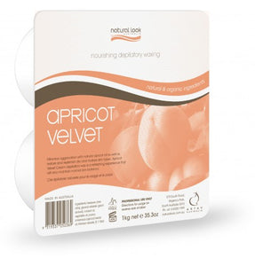 NATURAL LOOK Apricot Velvet Hot Wax 1kg